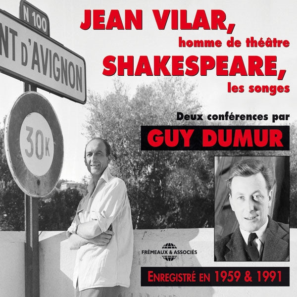Guy Dumur, Deux Conferences Sur Le Theatre - Jean Vilar / Shakespeare, Les Songes - Rock/Pop - DCD