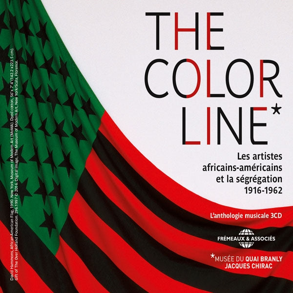 Anthologie Exposition Musee Du Quai Branly - The Color Line Les Artistes Africains-Américains - Rock/Pop - 3CD
