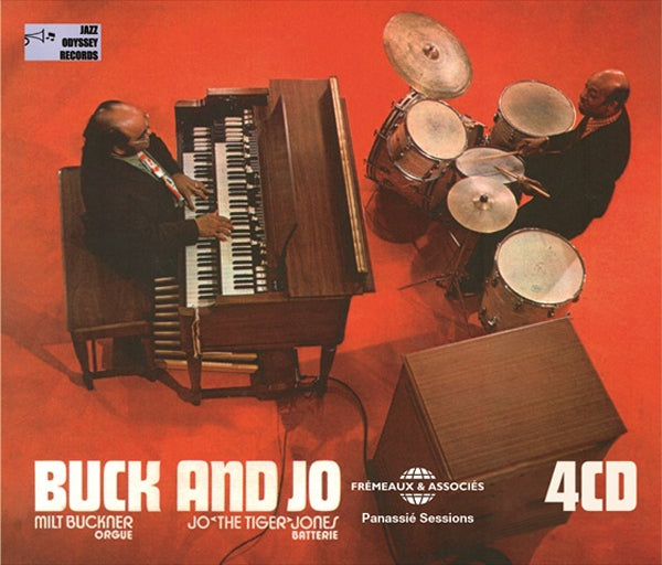 Milt Buckner, Jo Jones - Buck & Jo, The Complete Panassié Sessions 1971-1974 - Jazz - 4CD