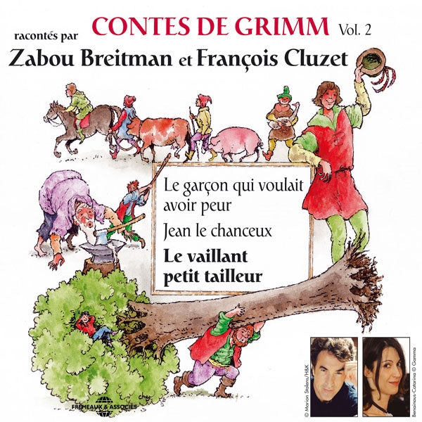 Freres Grimm - Contes De Grimm Vol. 2 - Par Zabou Breitman & Francois Cluzet - Rock/Pop - CD