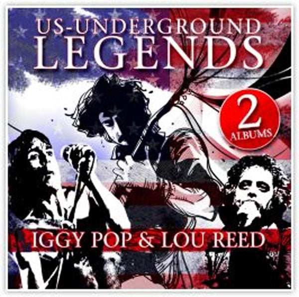 Iggy Pop & Lou Reed - Us Underground Legends (2Cd) - Punk - DCD
