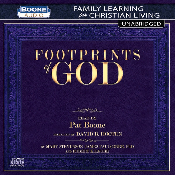 Pat Boone & David B. Hooten - Footprints Of God - Country/Folk - CD