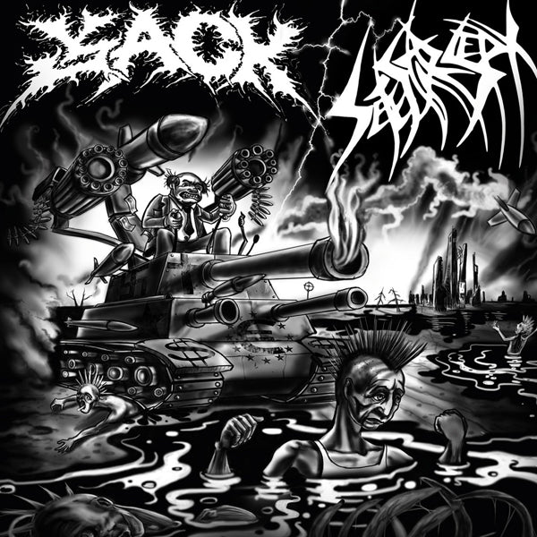 Jack & Sete Star Sept - Split - Grindcore - 7