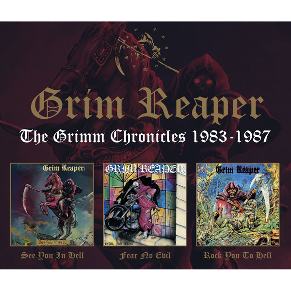 Grim Reaper - The Grimm Chronicles 1983-1987 (3Cd) - Metal - 3CD