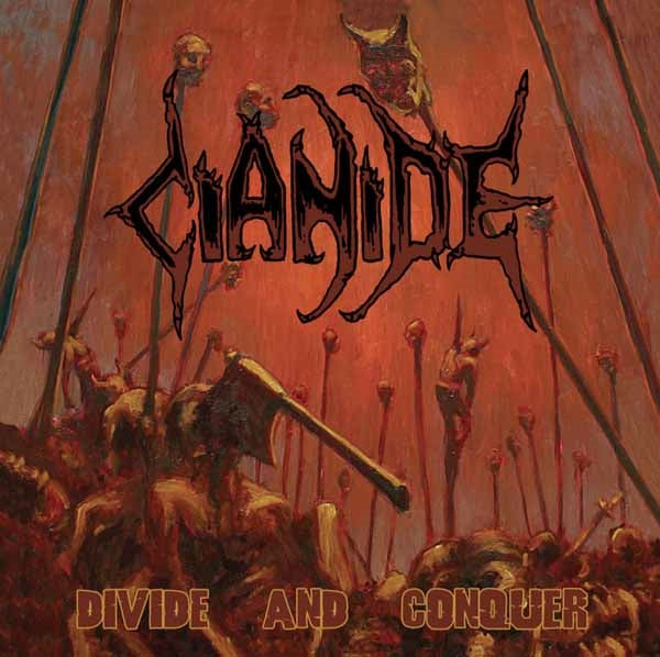 Cianide - Divide And Conquer (3Lp Orange Crush & Brown Splattered) - Death Metal - 3LP