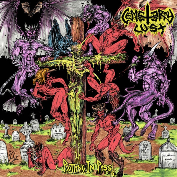 Cemetery Lust - Rotting In Piss - Black Metal - LP