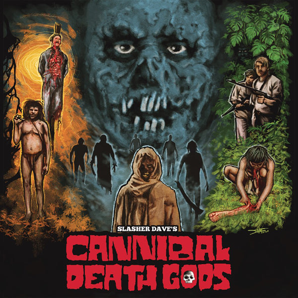 Slasher Dave - Cannibal Death Gods - Dark Ambient - DLP