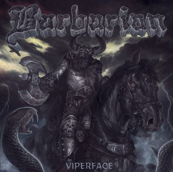 Barbarian - Viperface (Milky Clear/Black Marbled Vinyl) - Thrash Metal - LP