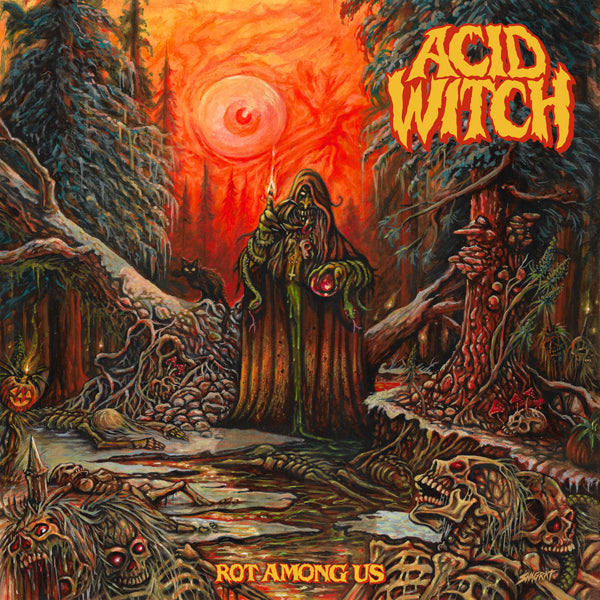 Acid Witch - Rot Among Us (Black Vinyl W/ Poter) - Doom Metal - LP