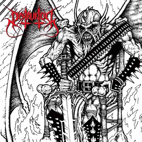 Destruktor - Brutal Desecration (Red Vinyl) - Black Metal - LP