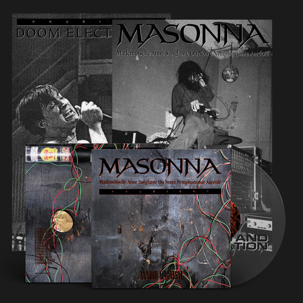Masonna/Prurient - Annihilationism (Phd Exclusive Clear Vinyl) - Electronic - LP