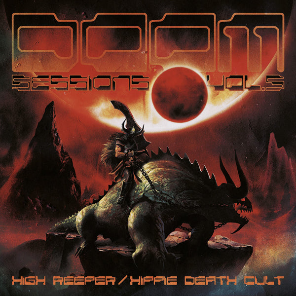 High Reeper / Hippie Death Cult - Doom Sessions - Vol. 5 (Coloured Vinyl) - Stoner Metal/Rock - LP