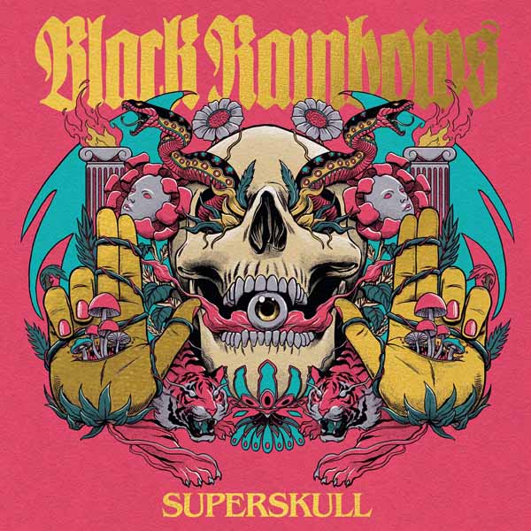 Black Rainbows - Superskull (Blue/Magenta/Splatter Vinyl) - Stoner Metal/Rock - LP