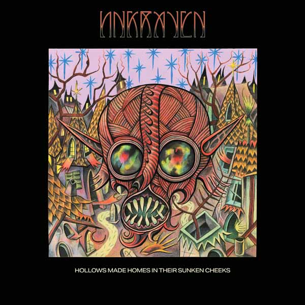 Ungraven - Hollows Made Homes In Their Sunken Cheeks (Magenta/Blue/Green Splatter Vinyl) - Rock - LP