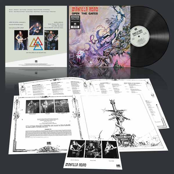 Manilla Road - Open The Gates - Metal - LP