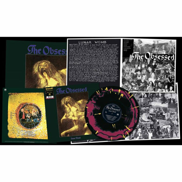 Obsessed, The - Lunar Womb (Splatter Vinyl) - Metal - LP