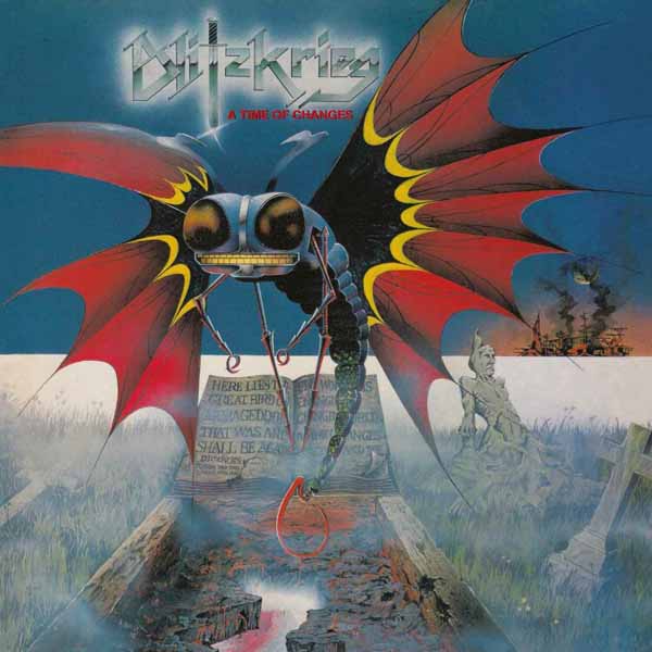 Blitzkrieg - A Time Of Changes (+ Bonus 10 Blue Vinyl) - Metal - DLP