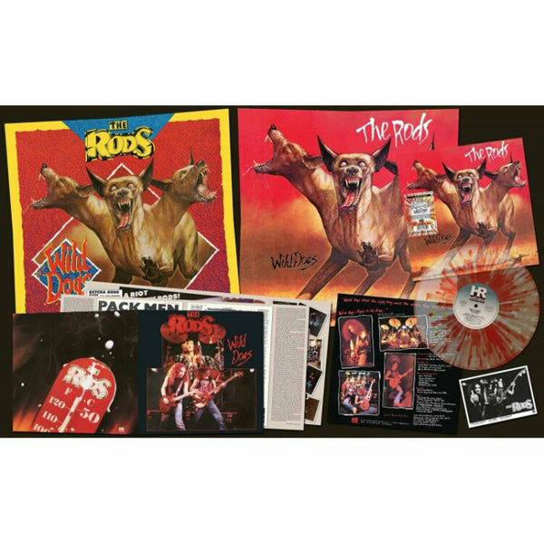 Rods, The - Wild Dogs (Fire Splatter Vinyl) - Metal - LP