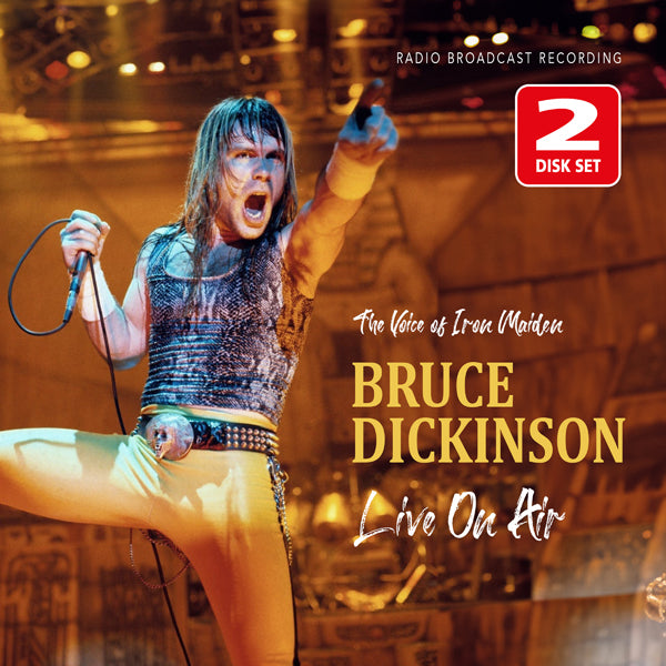 Bruce Dickinson - Live On Air / Radio Broadcast (2Cd Digipack) - Metal - DCD