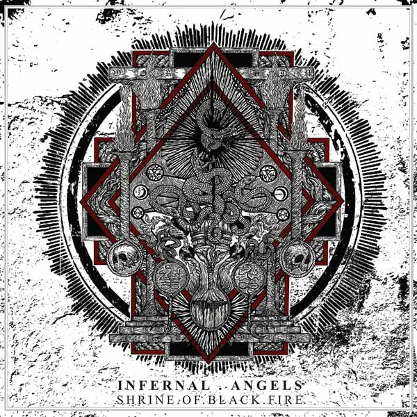 Infernal Angels - Shrine Of Black Fire - Black Metal - CD