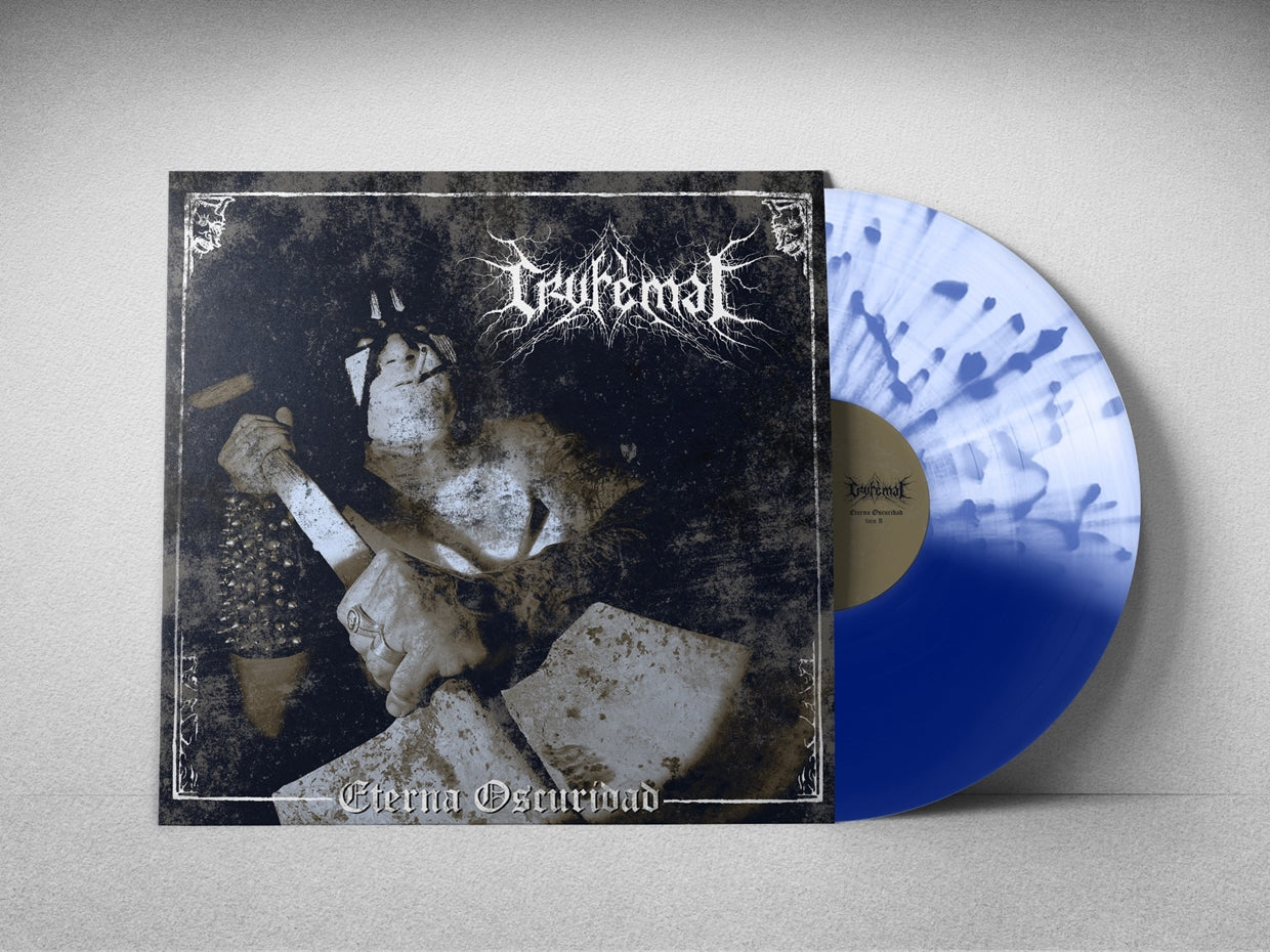 Cryfemal - Eterna Oscuridad (Blue/Clear/Blue Splatter Vinyl) - Black Metal - LP