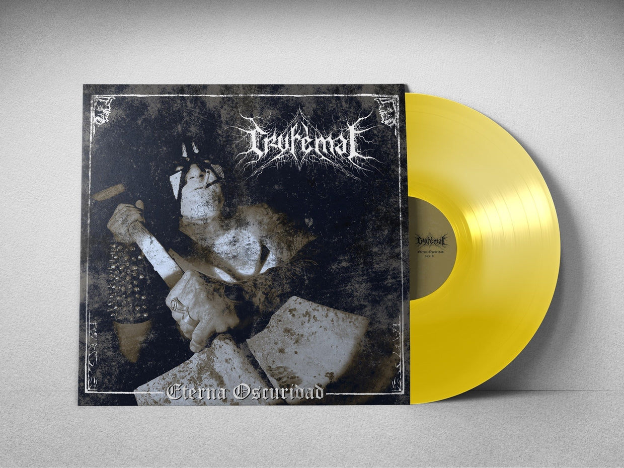 Cryfemal - Eterna Oscuridad (Piss Yellow Vinyl) - Black Metal - LP