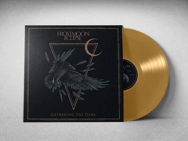 Frostmoon Eclipse - Gathering The Dark (Transparent Beer Vinyl) - Black Metal - LP