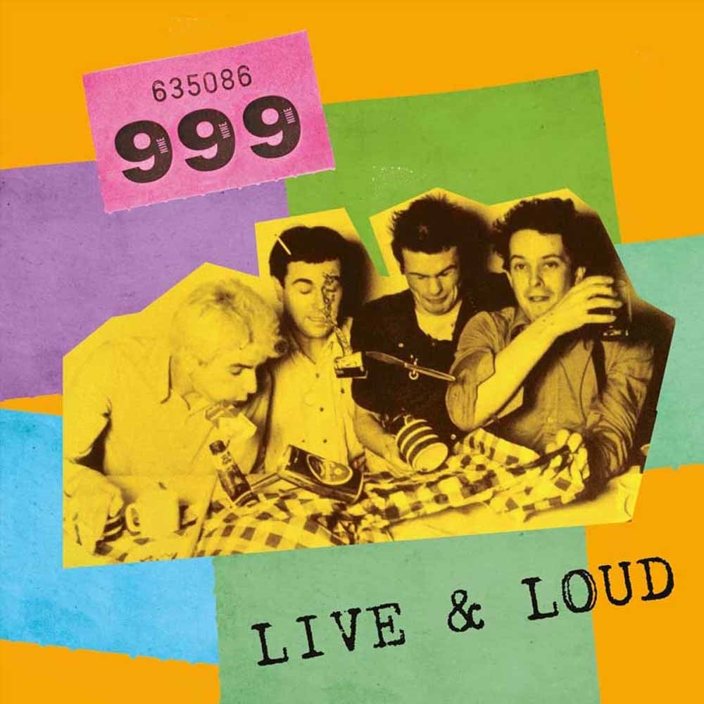 999 - Live And Loud - Punk - CD