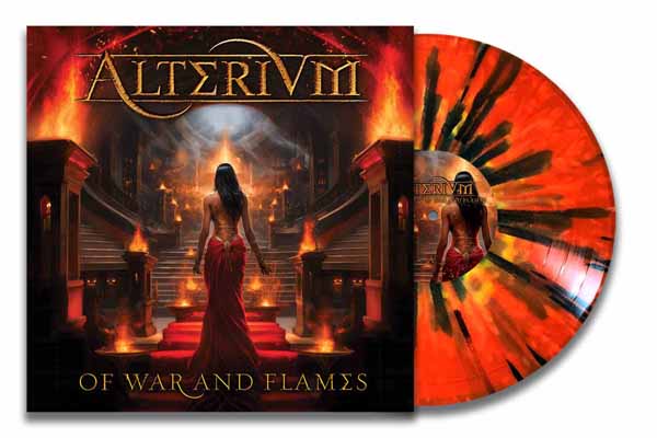 Alterium - Of War And Flames (Reissue)(Fire Splatter Vinyl) - Metal - LP