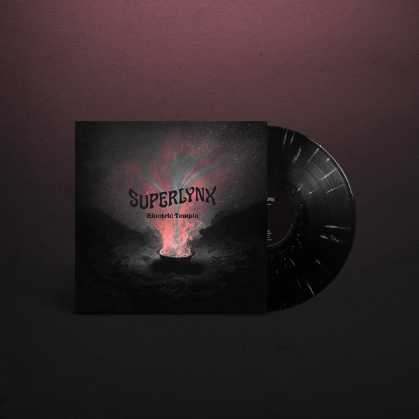 Superlynx - Electric Temple (Black/White Vinyl) - Doom Metal - LP
