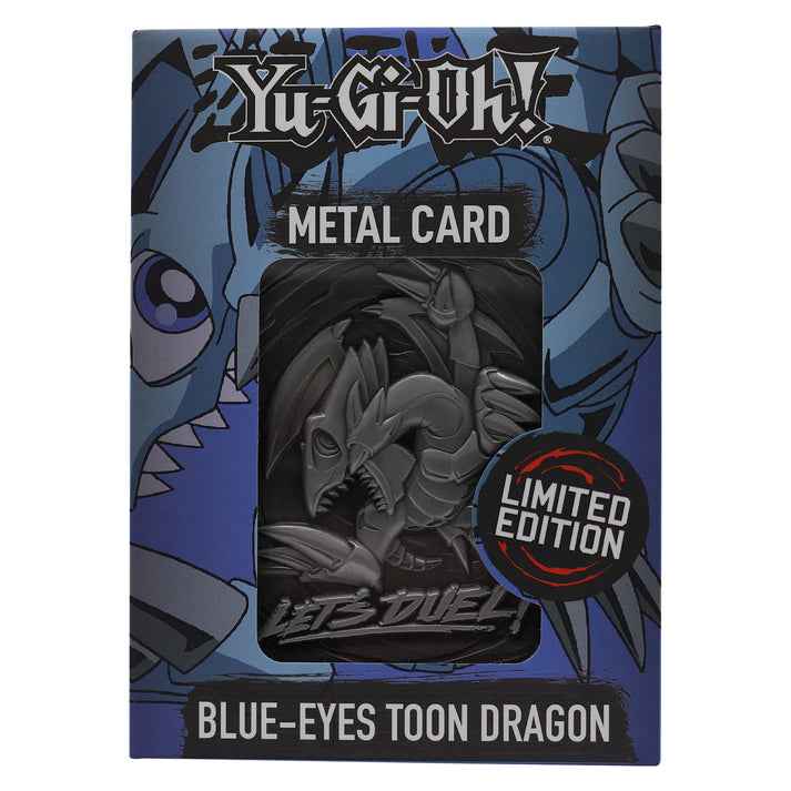 Yu-Gi-Oh! Limited Edition Blue Eyes Toon Dragon Metal Card
