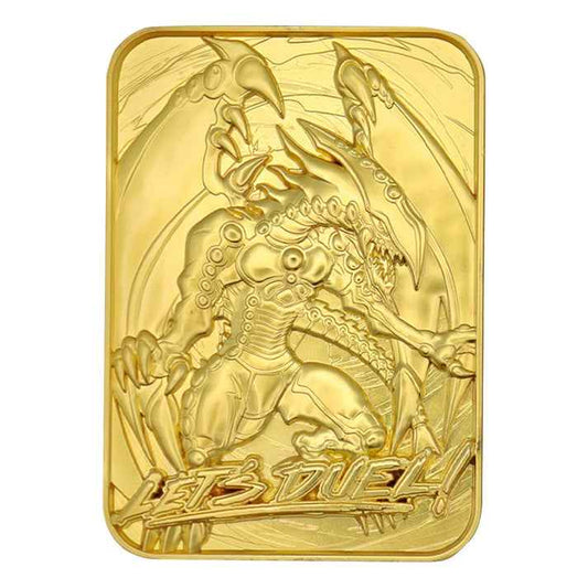 Yu-Gi-Oh! Limited Edition 24k Gold Plated Gandra the Dragon of Destruction Metal Card