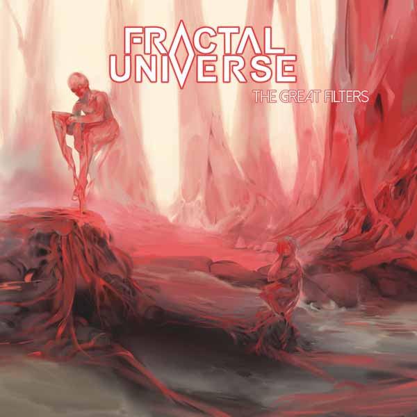Fractal Universe - The Great Filters (Red/Black Splatter Vinyl) - Death Metal - LP
