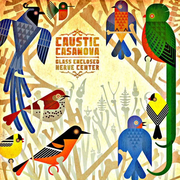 Caustic Casanova - Glass Enclosed Nerve Center - Stoner Metal/Rock - CDD