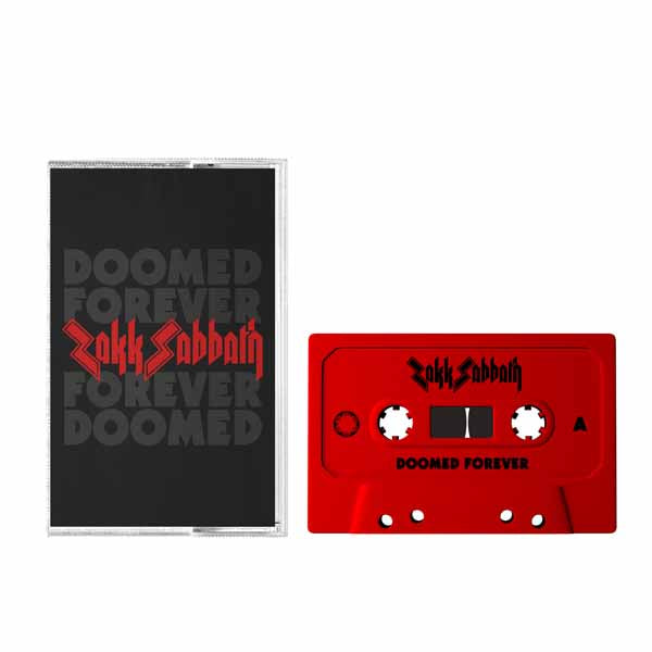 Zakk Sabbath - Doomed Forever Forever Doomed (Clear Tray With Red Tape Shell And 2-Sided J-Card) - Metal - MC