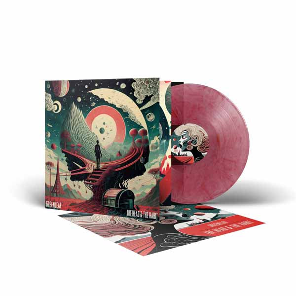Greenleaf - The Head & The Habit (Clear/Red Marble Vinyl) - Stoner Metal/Rock - LP
