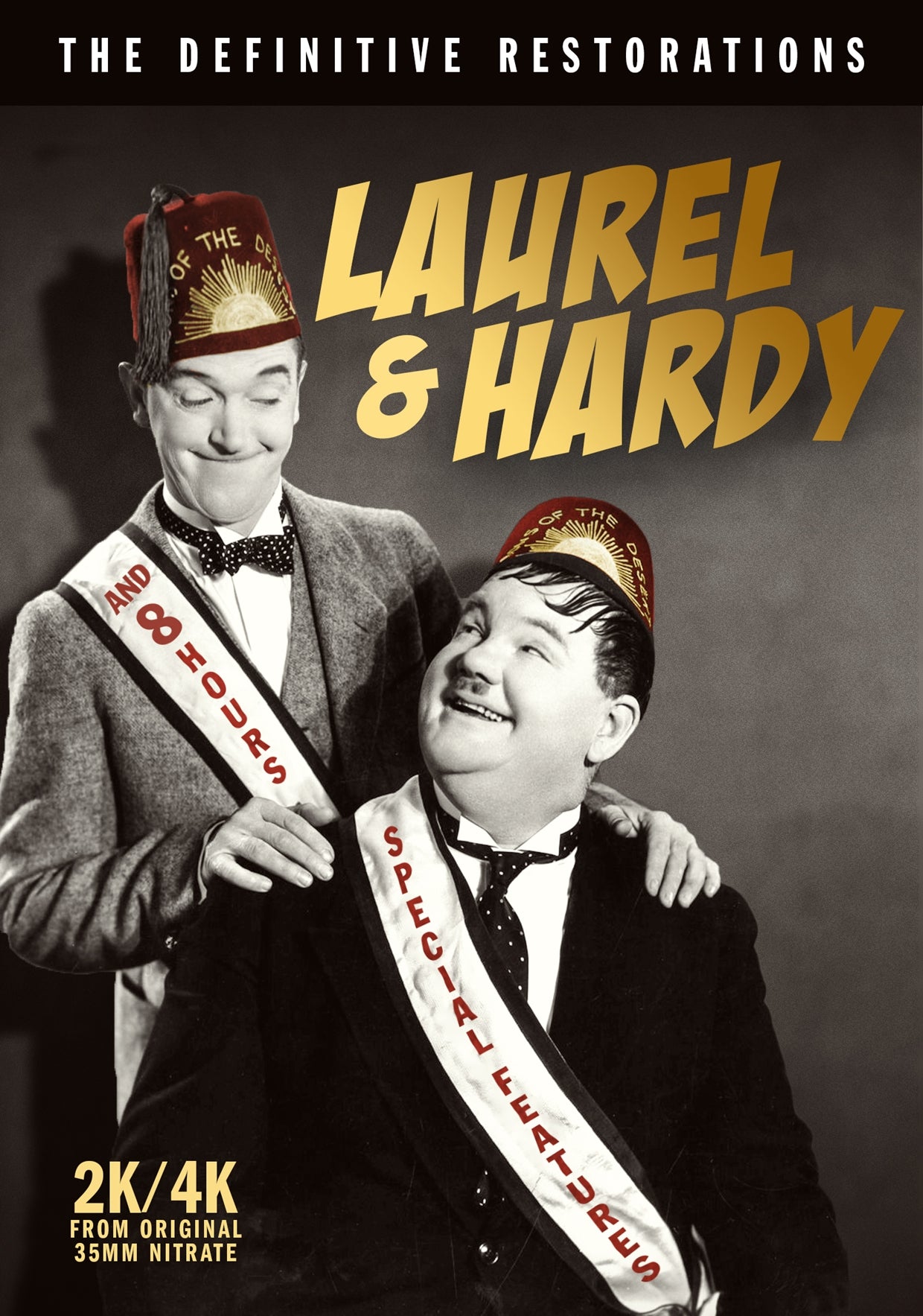 Laurel & Hardy - Laurel & Hardy: The Definitive Restorations (6 Disc) - Comedy - DVD