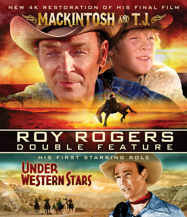 Roy Rogers - His First & Last Double Feature: Under Western Stars + Mackintosh & T.J. (2-Disc Collector'S Set) - Rock/Pop - BLU