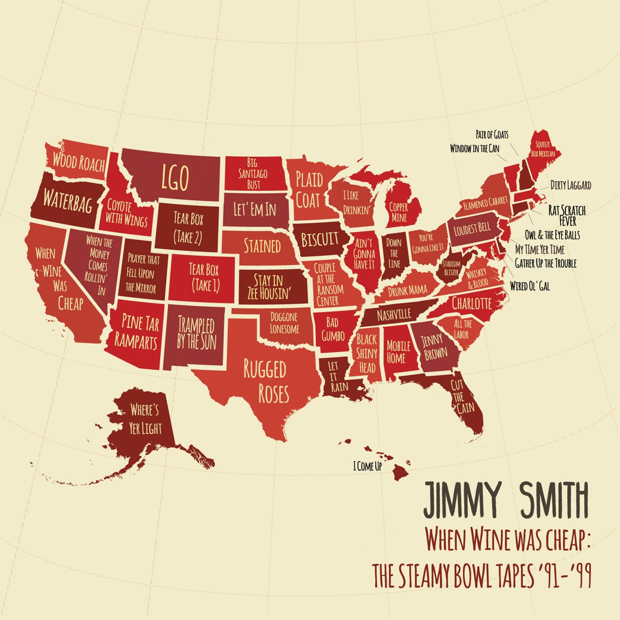 Jimmy Smith - When Wine Was Cheap: The Steamy Bowl Tapes '91-99 (2Cd) - Jazz - DCD
