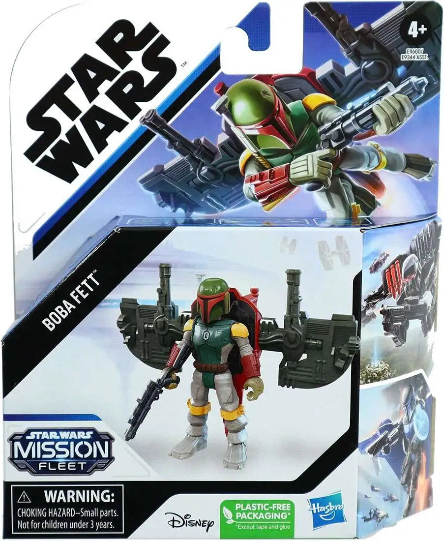Star Wars Mission Fleet Boba Fett Plush Toys