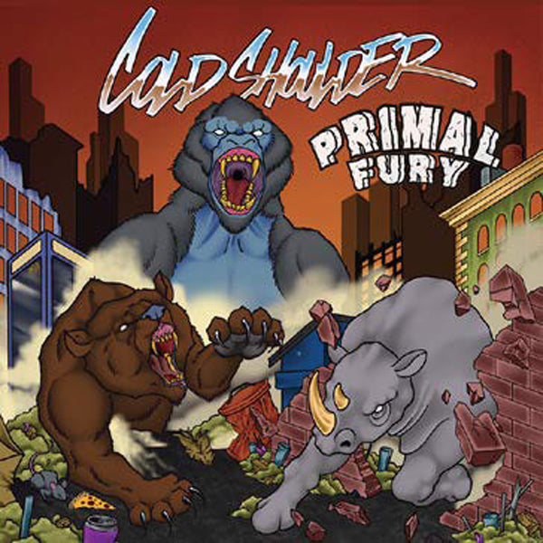 Cold Shoulder - Primal Fury (Oxblood W/ Cyan Splatter Vinyl) - Hardcore - LP