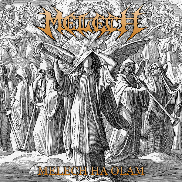 Melech - Melech Ha Olam (Gold Vinyl) - Death Metal - LP