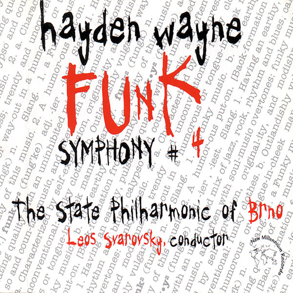 Hayden Wayne & The Philharmonic Of Brno - Symphony #4: Funk - Classical - CD