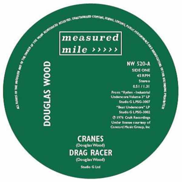 Douglas Wood / John Cameron - Cranes / Drag Racer / Sprocket Shuffle - Rock/Pop - 7