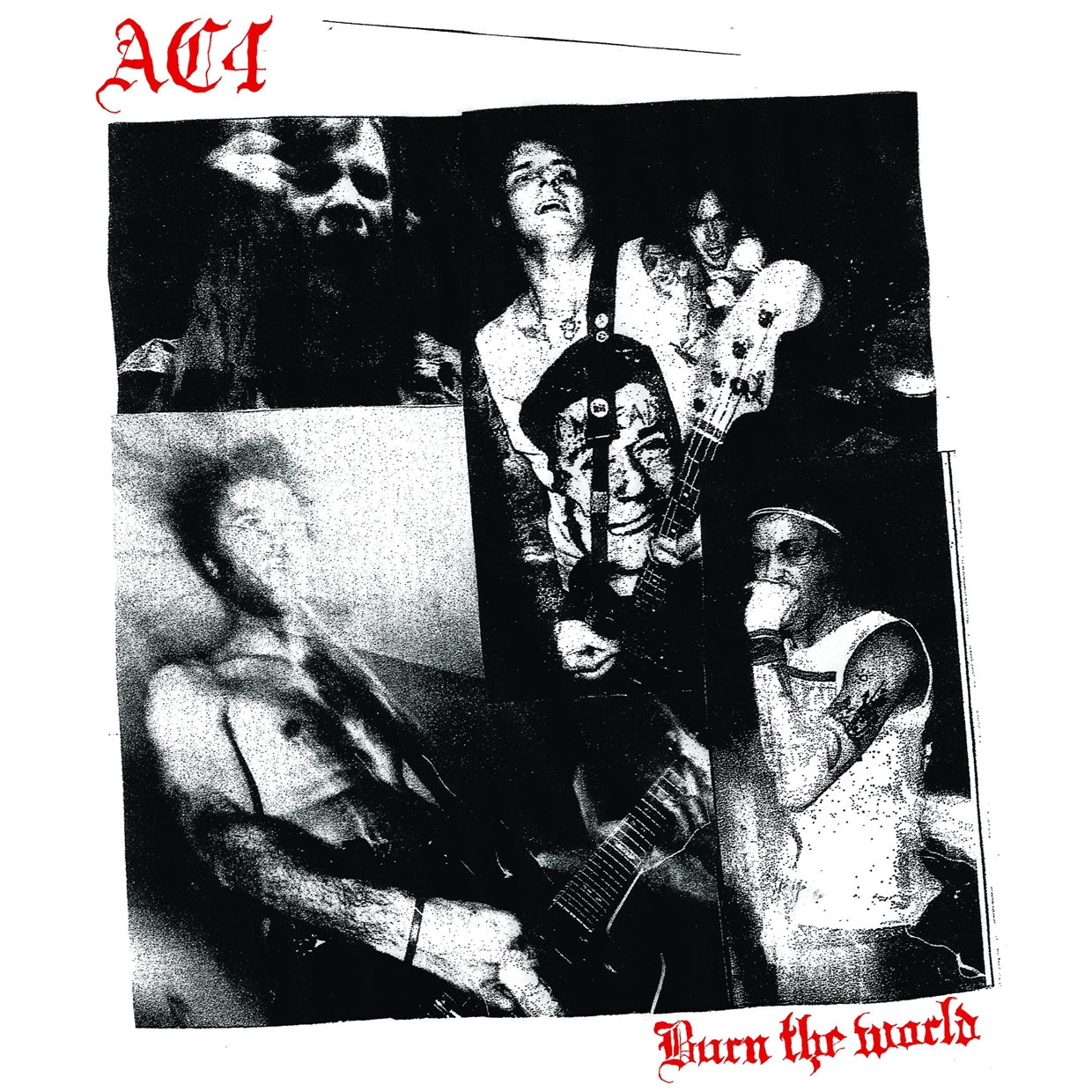 Ac4 - Burn The World - Punk - LP
