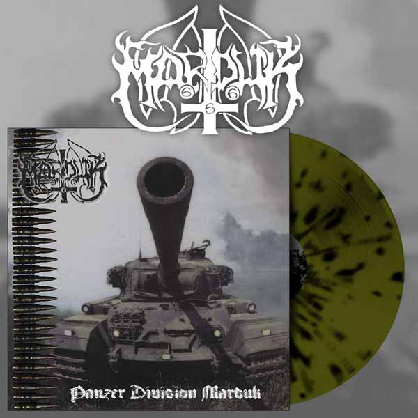 Marduk - Panzer Division Marduk 2020 (Reprint) (Swamp Green/Black Splatter) - Black Metal - LP
