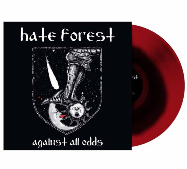 Hate Forest - Against All Odds (Red/Black Swirl Vinyl) - Black Metal - LP
