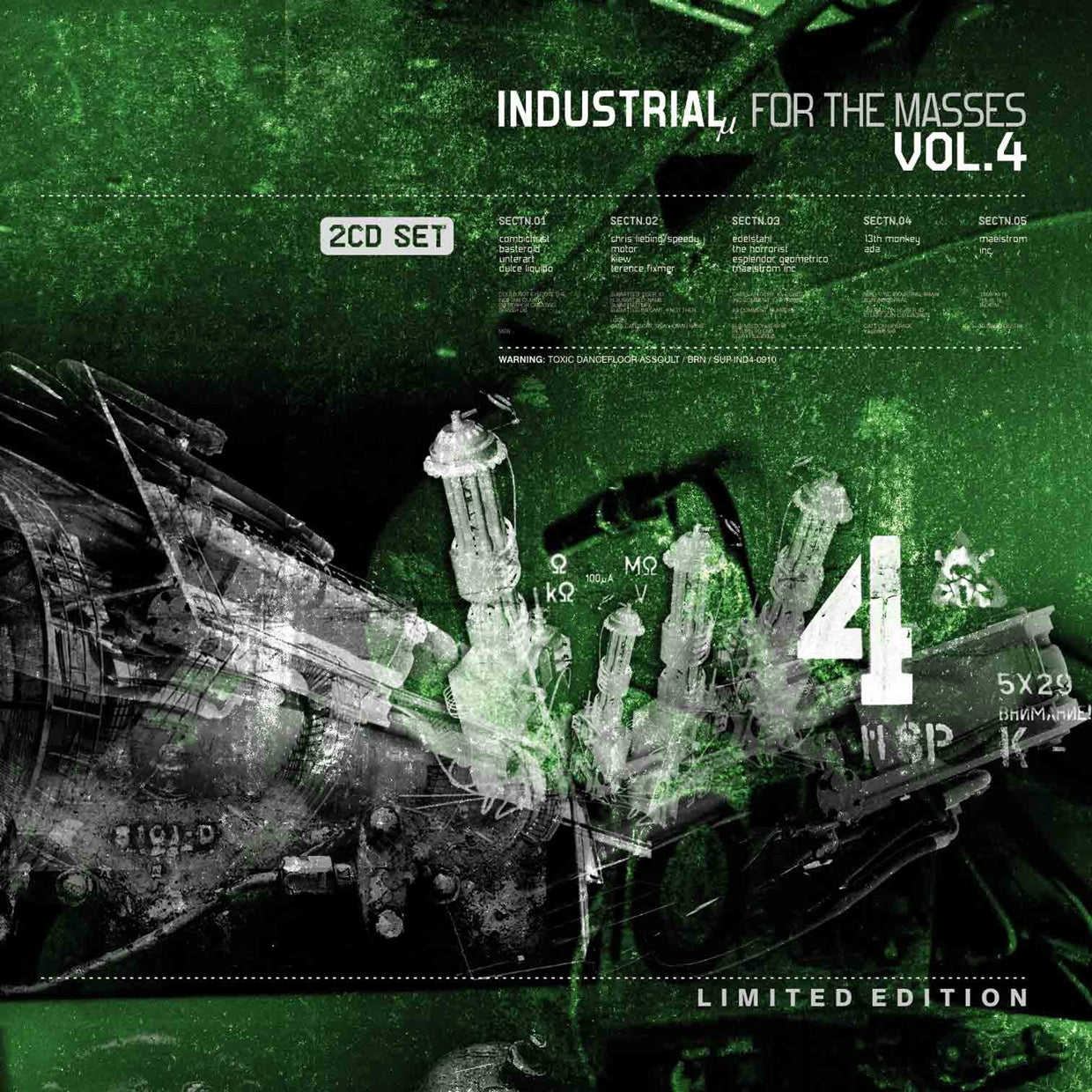 Various Artists - Industrial For The Masses Vol4 - Electronic - DCD
