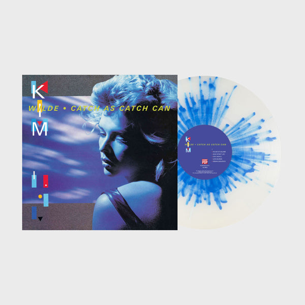 Kim Wilde - Catch As Catch Can- Clear With Blue Splatter Vinyl Edition - Rock/Pop - LP