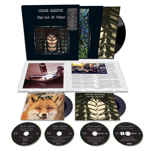 Chris Squire - Fish Out Of Water: 2Cd/2Dvd/1Lp/2X7" Singles Limited Edition Boxset - Prog Rock - CDB